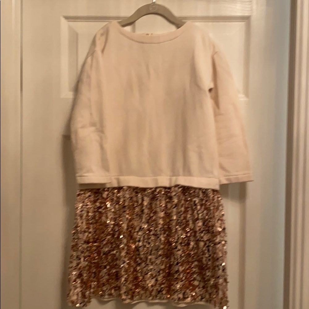 Jcrew crewcuts sequin dress